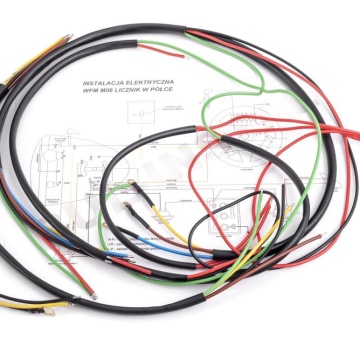 WIĄZKA - INSTALACJA ELEKTRYCZNA WFM M06 LICZNIK W PÓŁCE