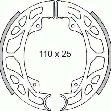 SZCZĘKI HAMULCOWE PIAGGIO ET2/ ET4/HEXAGON