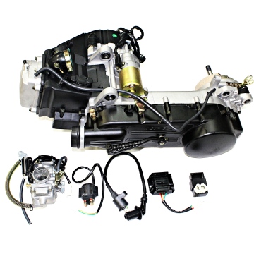 SILNIK POWER FORCE KOMPLETNY GY6  150 CCM KOŁO 12 CALI  GY61500004