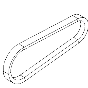 PASEK NAPĘDOWY KYMCO DINK 125 - GRAND DINK 125 - SPACER 125 - BET&WIN 125 23100-KGN7-67A