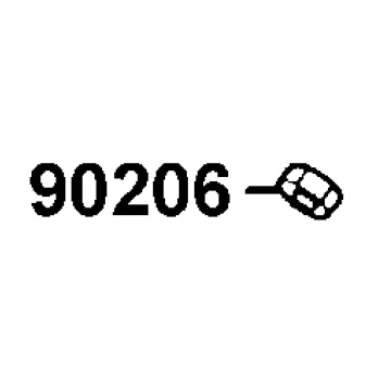 NAKRĘTKA REGULACJI ZAWORÓW 90206-0A01-C00