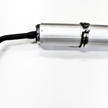 TŁUMIK POWER FORCE GY6 ALUMINIOWY 125 CCM  TUT000319