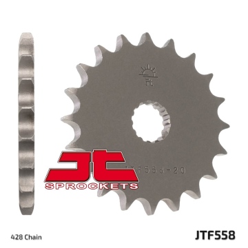 ZEBATKA NAPĘDOWA PRZOD Rozmiar 16 JTF558.16 KAWASAKI Z125 YAMAHA YZ85 DT125 DERBI GPR125