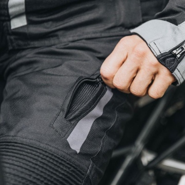 Spodnie tekstylne OZONE Vulcan Czarny 9XL
