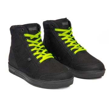 Buty Motocyklowe OZONE Town Czarny/Żółty fluo 44