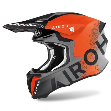 Kask Cross AIROH Twist 2.0 Bit Pomarańczowy S