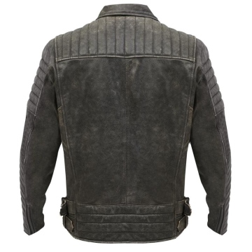 KURTKA SKÓRZANA BROGER OHIO VINTAGE BROWN XS