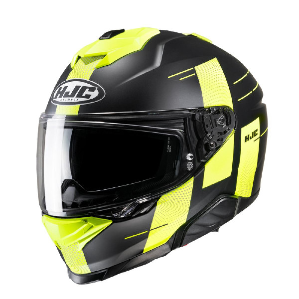Kask Integralny HJC I71 Peka Czarny/Żółty L