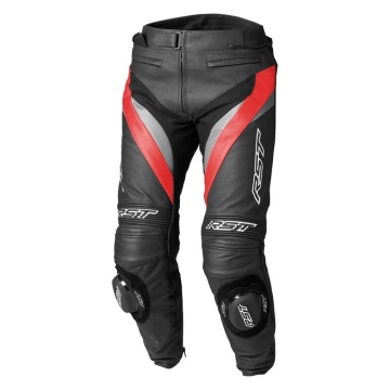 SPODNIE SKÓRZANE RST TRACTECH EVO 4 CE BLACK/GREY/FLO RED 3XL (2358)
