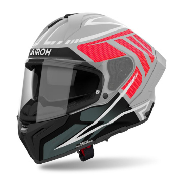 KASK AIROH MATRYX RIDER RED MATT M