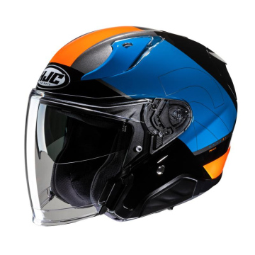 KASK HJC RPHA31 CHELET BLUE/ORANGE XL