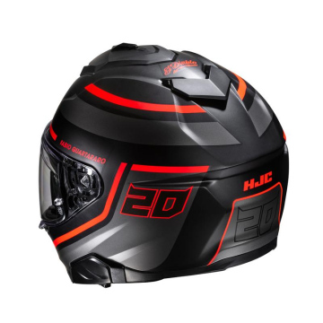 KASK HJC I71 FQ 20 BLACK/RED L