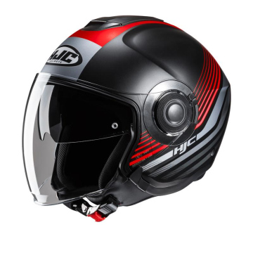 KASK HJC I40N DOVA RED/BLACK XL