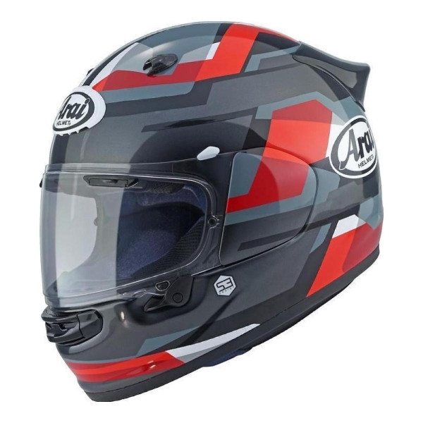 Kask Integralny ARAI Quantic 177 Abstract Czerwony L