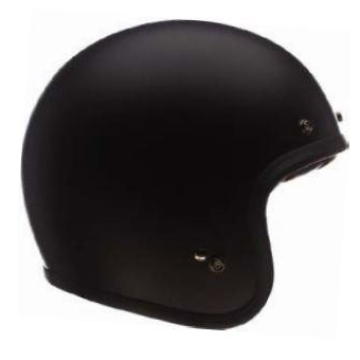 KASK BELL CUSTOM 500 ECE6 MATT BLACK XXL