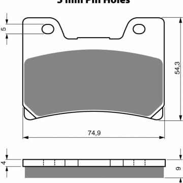 Seria AD jest kierowana do motocykli szosowych o mniejszych pojemnosciach. Klocki wykonane z mieszanki metalowo-ceramicznej, scieralnosc zmniejszona o 20%, znacznie mniejsze zuzycie tarcz hamulcowych