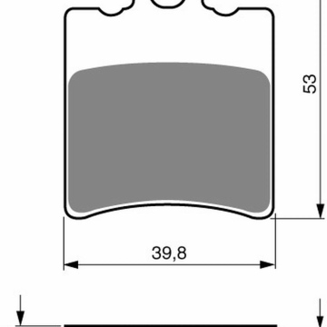 Seria AD jest kierowana do motocykli szosowych o mniejszych pojemnosciach. Klocki wykonane z mieszanki metalowo-ceramicznej, scieralnosc zmniejszona o 20%, znacznie mniejsze zuzycie tarcz hamulcowych