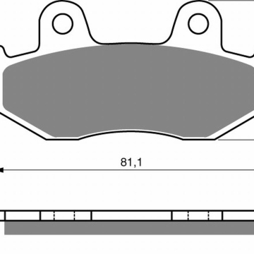 Seria AD jest kierowana do motocykli szosowych o mniejszych pojemnosciach. Klocki wykonane z mieszanki metalowo-ceramicznej, scieralnosc zmniejszona o 20%, znacznie mniejsze zuzycie tarcz hamulcowych