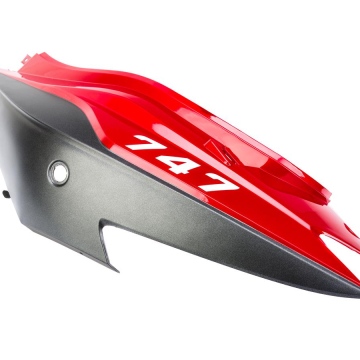 Oslona boczna tylna L 747/18 czerw