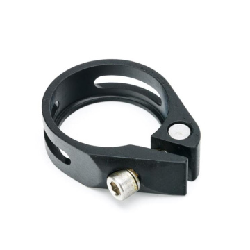 Obejma wspornika siodla JD-AT-6202 alum.czarny mat 35 mm (ENRICO)