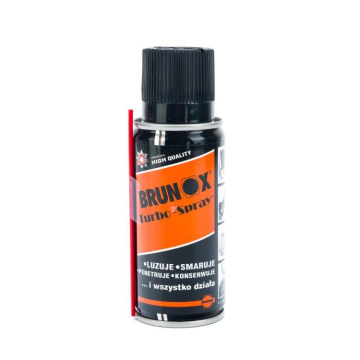 Srodek smarujaco-czyszczaco-konserwujacy BRUNOX TURBO- spray-100 ml.