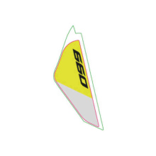 STICKER Right front mudguard decal Colour:Yellow[Giallo]