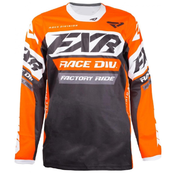 Bluza FXR Cold Cross RR Szary/Pomarańczowy L