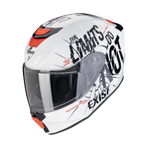 Kask Integralny Scorpion Exo Exo-Jnr Air Boum Czarny/Biały YM