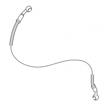 ABS PIPE - FRONT BRAKE PUMP