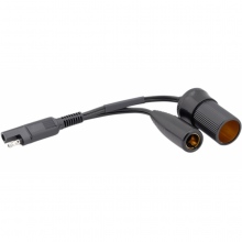 ADAPTER DO WTYCZKI SAE Z GNIAZDEM ZAPALNICZKI 12V SW-MOTECH