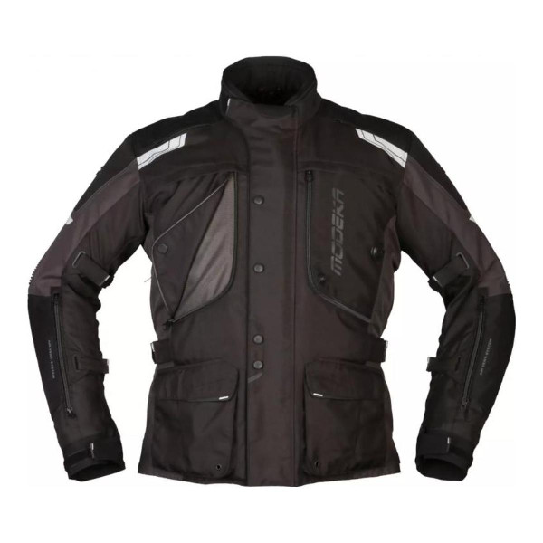 Kurtka tekstylna MODEKA Aeris II Czarny/Ciemnoszary 2XL