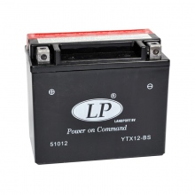 Akumulator LANDPORT YTX12-BS AGM 12V 10Ah 152X88X131 BEZOBSŁUGOWY ELEKTROLIT OSOBNO