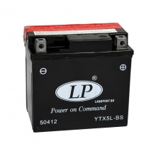 Akumulator LANDPORT YTX5L-BS AGM 12V 4Ah 114X71X106 BEZOBSŁUGOWY ELEKTROLIT OSOBNO