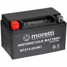 AKUMULATOR ŻELOWY MORETTI MTX7A-BS 12V 7AH