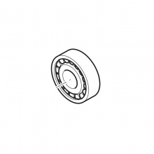 BEARING, BALL 52X25X15