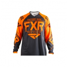 BLUZA FXR  Koszulka MX FXR Clutch RETRO - DZIECI  CROSS ENDURO Supermoto ROZMIAR L 