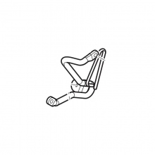 PILLION FOOTREST RH