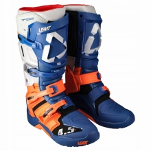 Buty cross LEATT 4.5 Enduro Pomarańczowy/Granatowy Rozmiar 43
