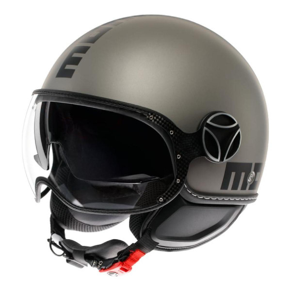 Kask Otwarty Momodesign FGTR Evo Mono Matt Titanium Frost/Czarny L