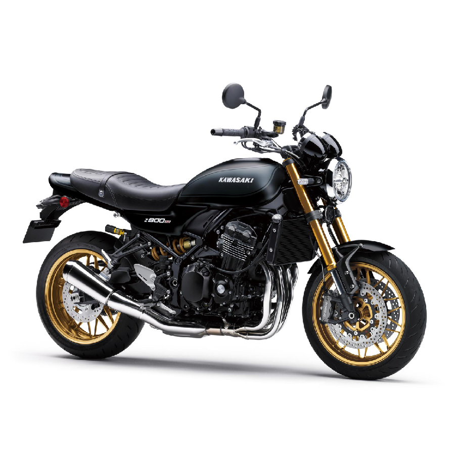 KAWASAKI Z900RS SE 2025 Metallic Flat Spark Black / Metallic Matte Carbon Gray