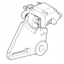 CALIPER, REAR BRAKE