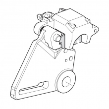 CALIPER, REAR BRAKE