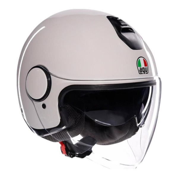Kask Otwarty AGV Eteres Mono Materia Biały M