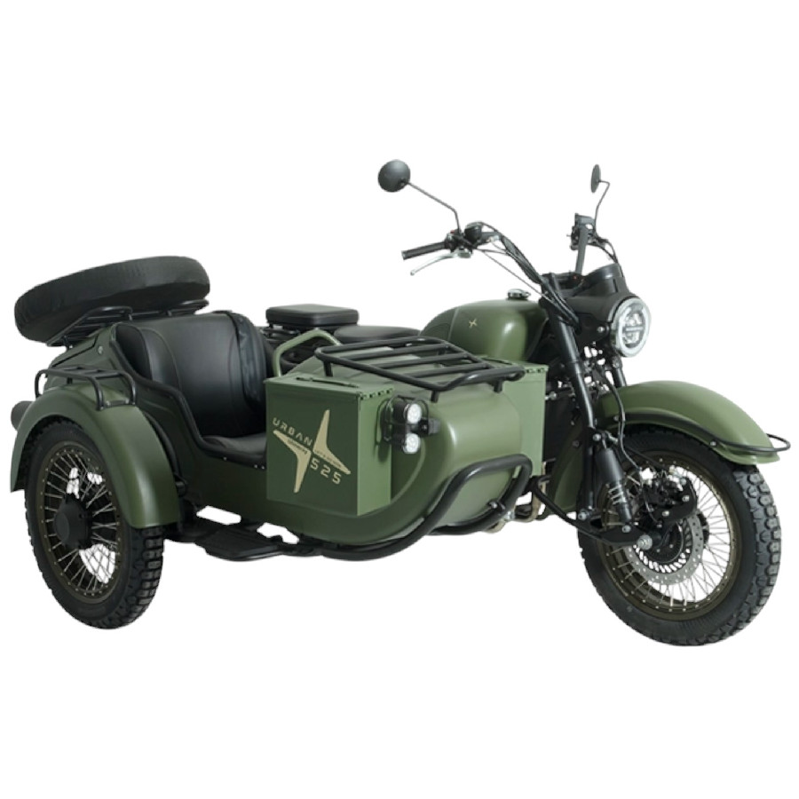 SWM SIDECAR URBAN 525 GREEN