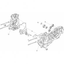 Complete crankcase 1st cat.-CM2725050A