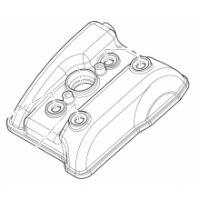 COVER CYLINDER HEAD SWM RS SM ACE OF SPADES - OUTLAW 125 