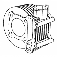 CYLINDER KYMCO 125 12100-GFY6-C00