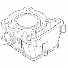 CYLINDER RS125 SM125 ACE