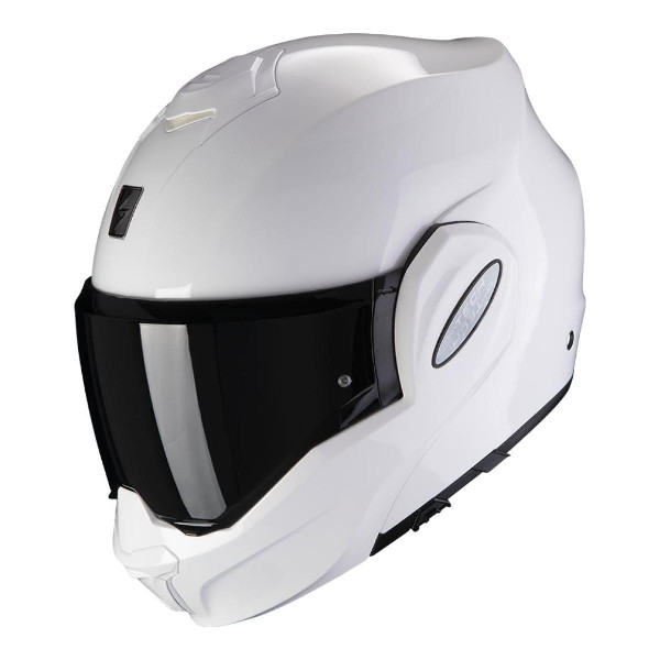 Kask Szczękowy SCORPION Exo-Tech Evo Solid Biały Rozmiar L