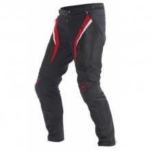 Spodnie tekstylne Dainese Drake Super Air Czarny/Czerwony/Biały 56